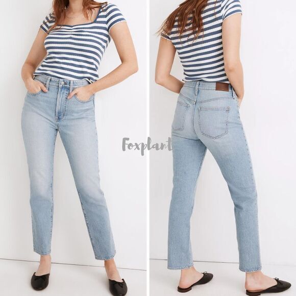 Madewell The Curvy Perfect Vintage Jean‎ in Fiore Wash, size 27 - Picture 1 of 14